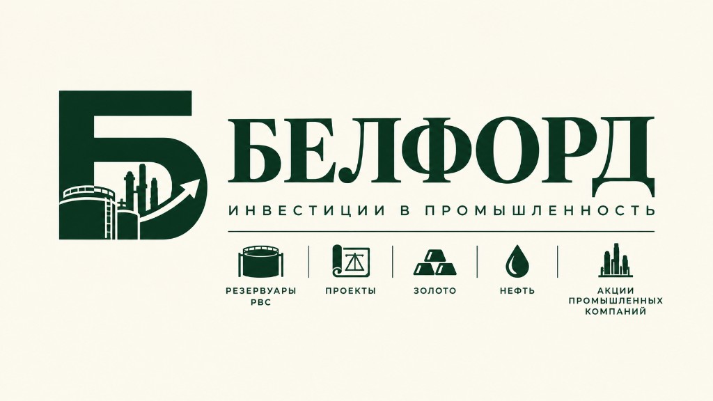 Белфорд. Инвестиции в промышленность: резервуары РВС, проекты, золото, нефть, акции промышленных компаний